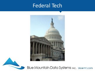 Federal Tech
FEDERAL GOVERNMENT: APIs, Shared Services Can Reshape,
Modernize Government Technology. The size and scope of...