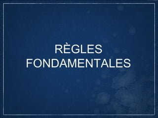 RÈGLE
DES 180°
 