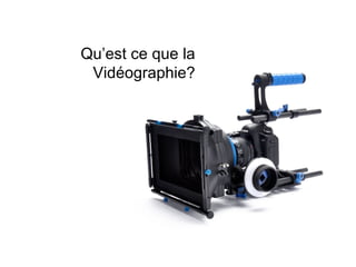 Terme inventé en
1972 par
Bob Kiger dans un
article rédigé
pour American
Cinematographer
 