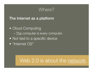 What is Web 2.0?
