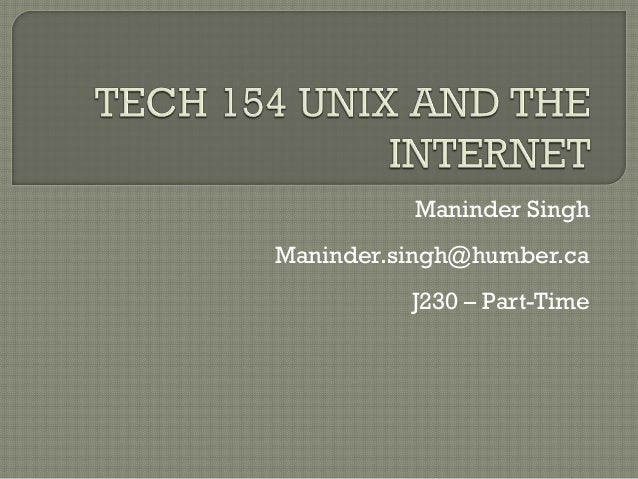 Unix Shell And Job Control