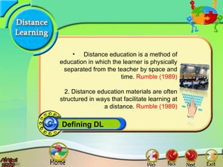distance learning | PPT