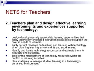Educational Technology Standards | PPT