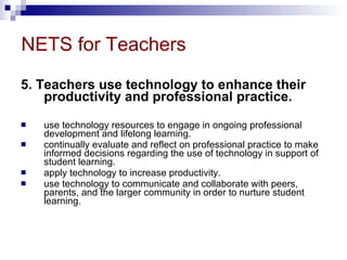 Educational Technology Standards | PPT