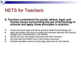 Educational Technology Standards | PPT
