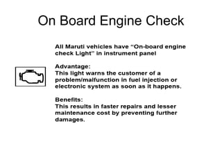 On Board Engine Check 