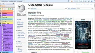 Open Calais (Gnosis)




27
 