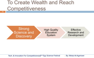 To Create Wealth and Reach
72
     Competitiveness


             Strong                            High Quality          ...
