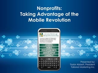Pittsburgh Nonprofit Summit - Technology & Social Media  