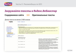 Текстовый контент на сайте