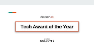 Tech Award of the Year
 