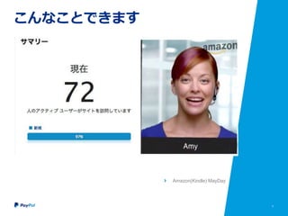 7
こんなことできます
Amazon(Kindle) MayDay
 