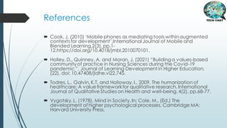 Tech Chat Technology Mediated Learning Ppt Free Download