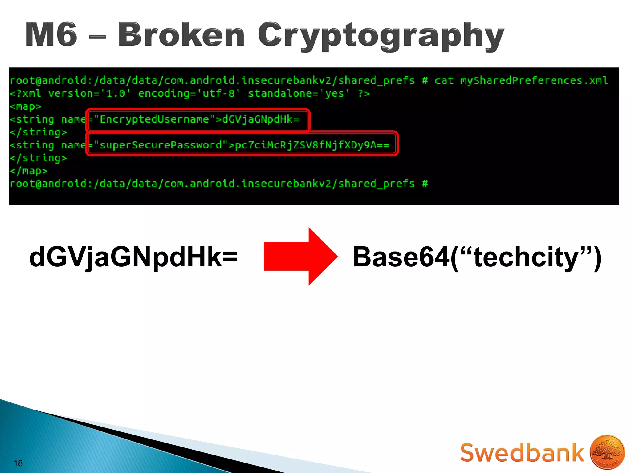 18
dGVjaGNpdHk= Base64(“techcity”)
 