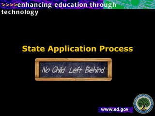 State Application Process 