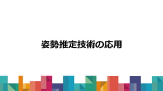 姿勢推定技術の応用
 