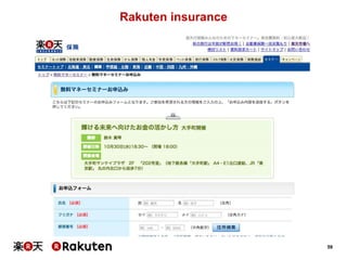 Rakuten insurance

59

 