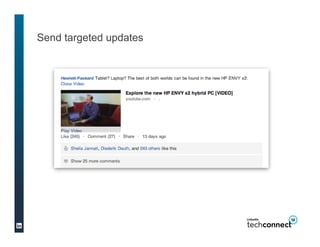 Send targeted updates
 