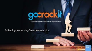Technology Consulting Career Conversation
An IIMB NSRCEL & Goldman Sachs Supported Firm
 