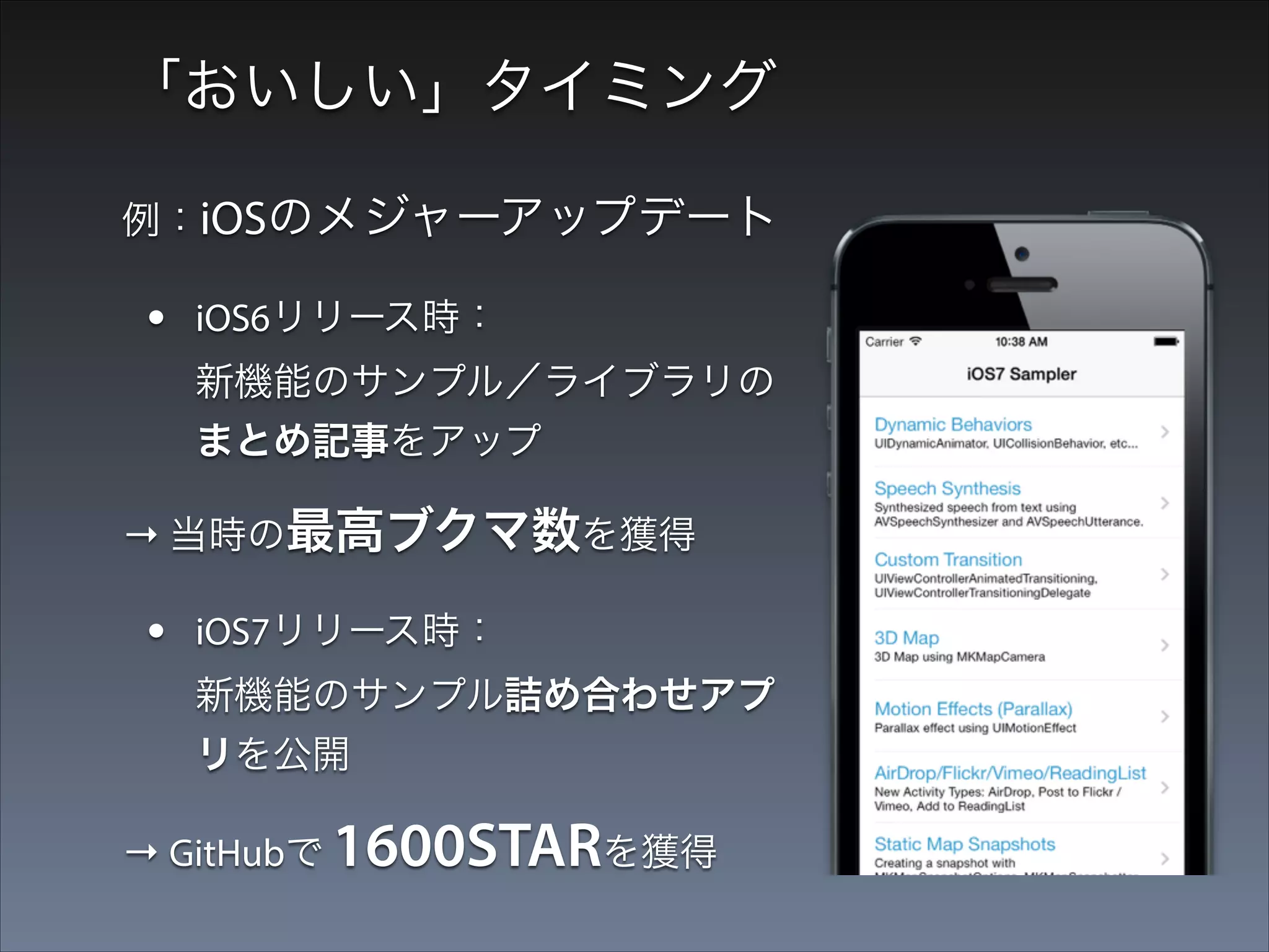 得られた成果のわりには、実行に要した「技術力」
はそれほどでもない

 