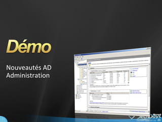 Nouveautés AD Administration 