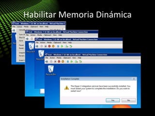 Habilitar Memoria Dinámica
 