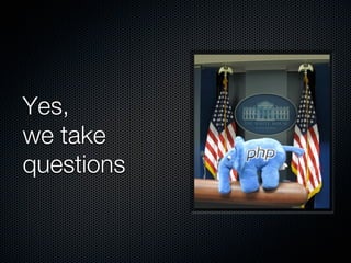 Yes,
we take
questions
 