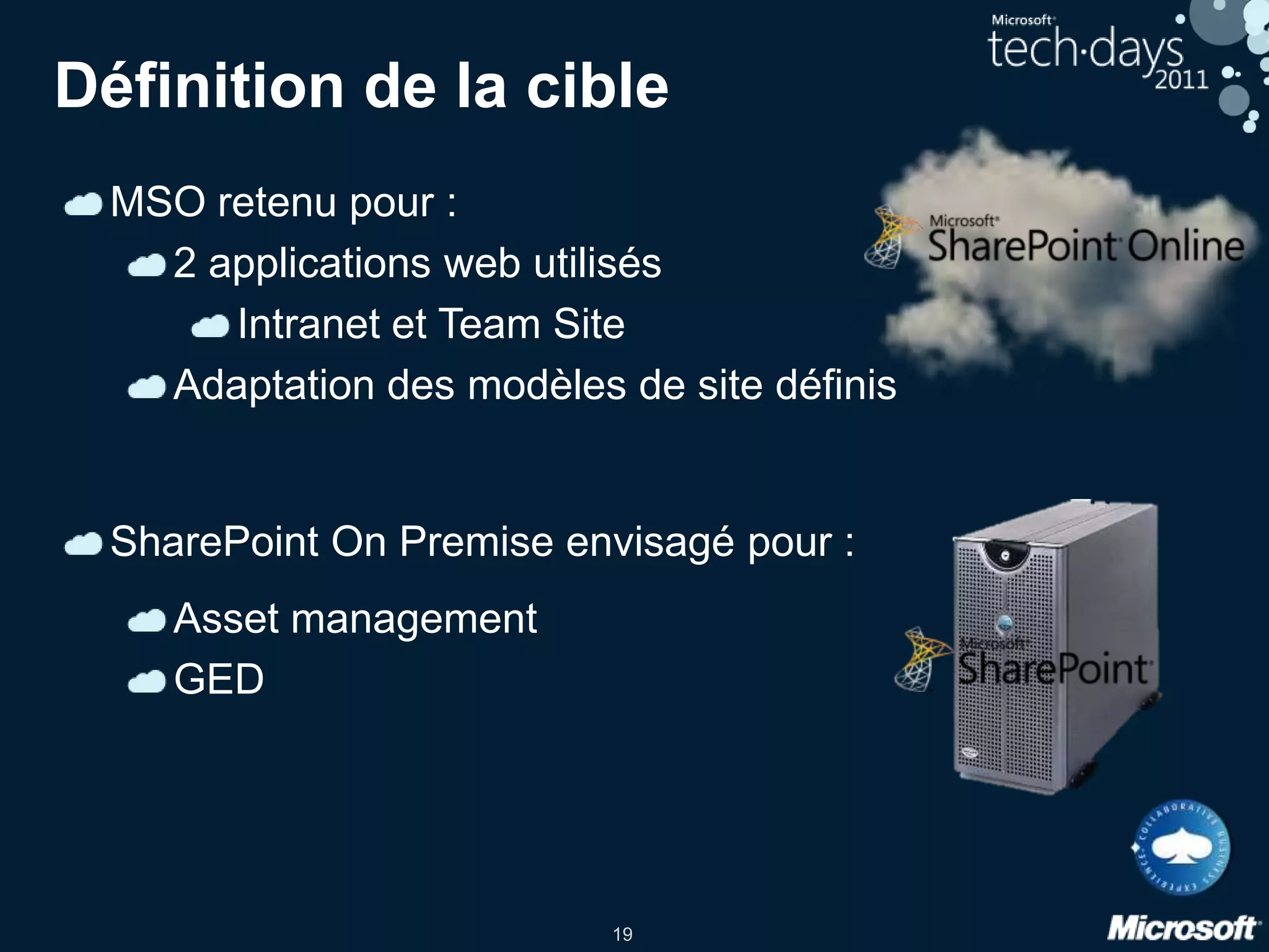 Développements d’outils