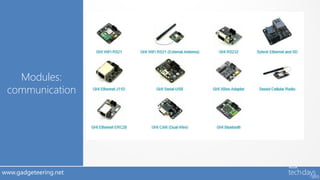 Modules:
 communication




www.gadgeteering.net
 