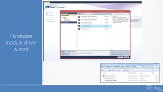 Hardware
module driver
  wizard
 