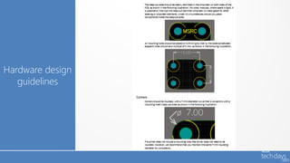 Hardware design
   guidelines
 