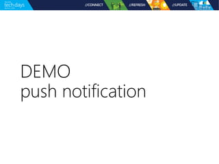 DEMO 
push notification 
 