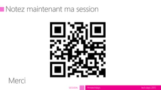 tech.days 2015#mstechdaysSESSION
 
