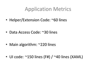 Tech Days Paris Intoduction F# and Collective Intelligence