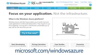 microsoft.com/windowsazure
 