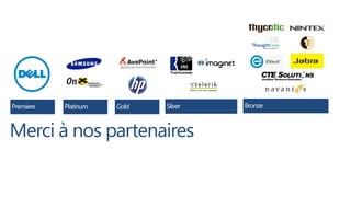 Premiere   Platinum   Gold   Silver   Bronze



Merci à nos partenaires
 