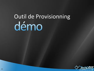 Outil de Provisionning 