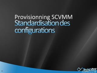 Provisionning SCVMM 