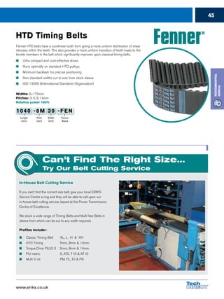 Fenner Multi Rib Tech direct issue 16 | PDF