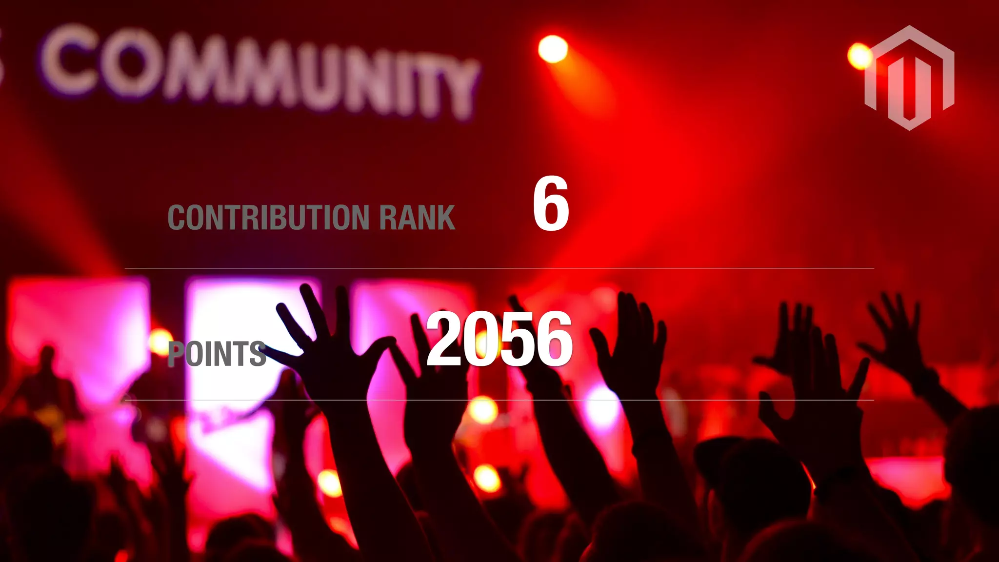 6CONTRIBUTION RANK
POINTS 2056
 