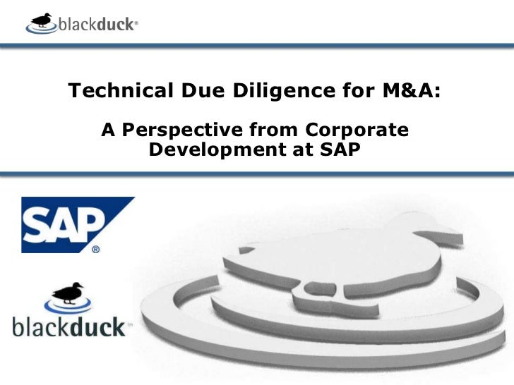 technology due diligence template