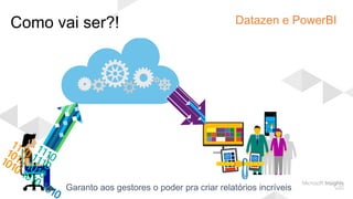 Como vai ser?! Datazen e PowerBI
 