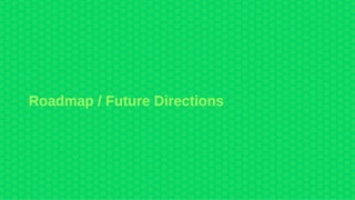 Roadmap / Future Directions
 