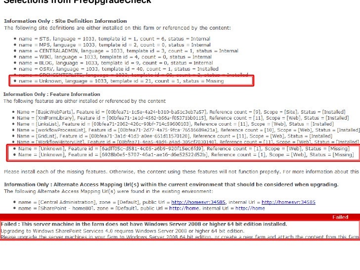SharePoint 2010 Upgrade Best Practices Teched Brazil by
