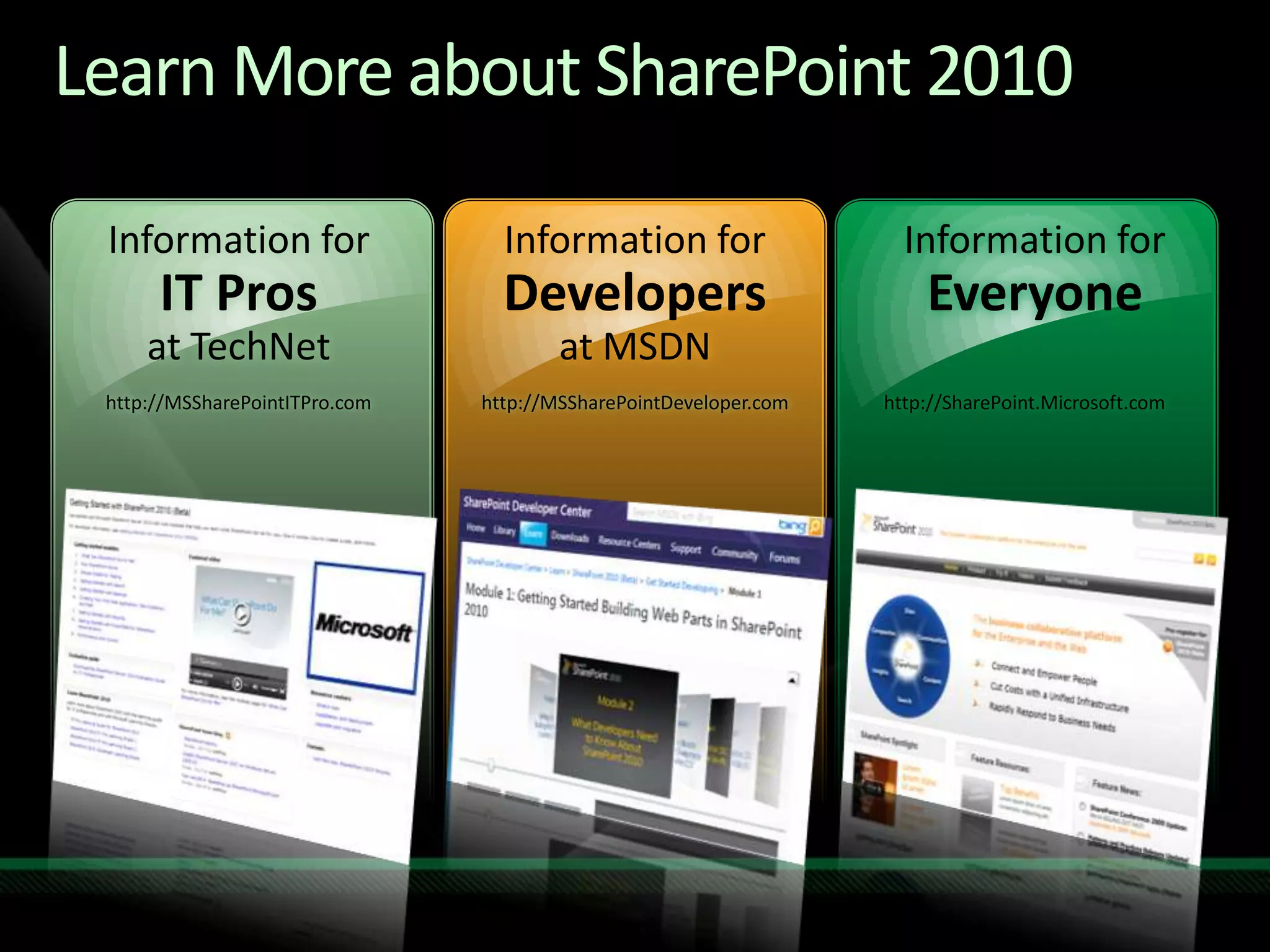 Common Upgrade Failure Issues & RecoveryDetermine cause of failureStatus Page & Upgrade Logs:Error logFull upgrade logCustomizations Management Commands:Test-SPContentDatabasestsadm -o EnumAllWebsFix issue(s)Install missing or updated customizationsActivate missing services; farm, web app settingsResume upgradeFarm upgrade commandContent database specific upgrade commandService specific upgrade commands