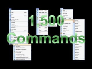 1,500<br />Commands<br />