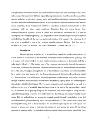 Techer Guide and Learner Guide Abele Begena Traditional Musical ...