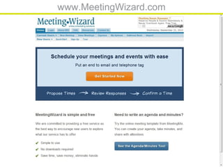 www.MeetingWizard.com
 