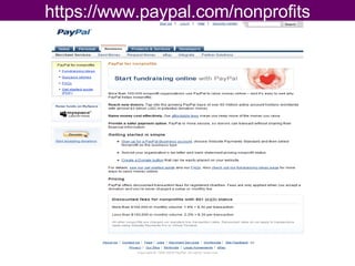 https://www.paypal.com/nonprofits 