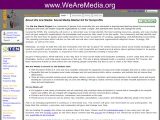 www.WeAreMedia.org 